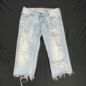 Abercrombie and Fitch cropped jeans..size 30
